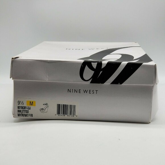 Nine West Womens Multicolor Ankle Strap Wedge‎ Platform Heel Sandals Size 9.5 M - Picture 8 of 8